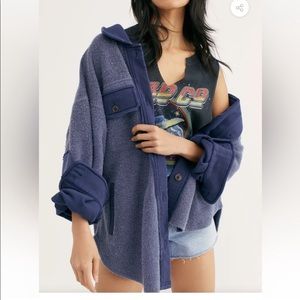 Free people ruby jacket indigo large